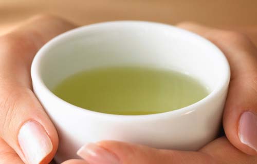 En kop grøn te